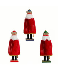 15" Nutcrackers With Capes Assorted