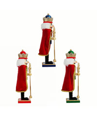 15" Nutcrackers With Capes Assorted