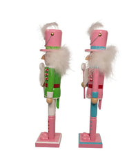 15" Pastel Soldier Nutcrackers, 2 Assorted