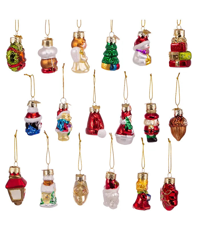 Glass Ornaments, 18-Piece Box