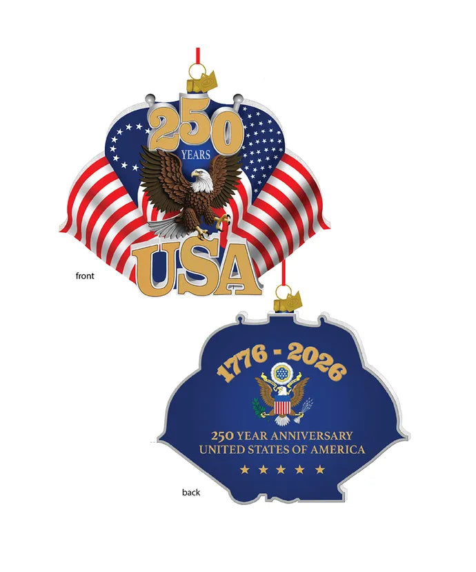 250th Anniversary U.S. Flag Ornament