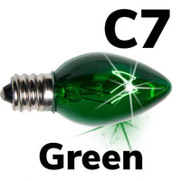 C7 Blinking Transparent Bulb