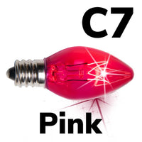 C7 Blinking Transparent Bulb