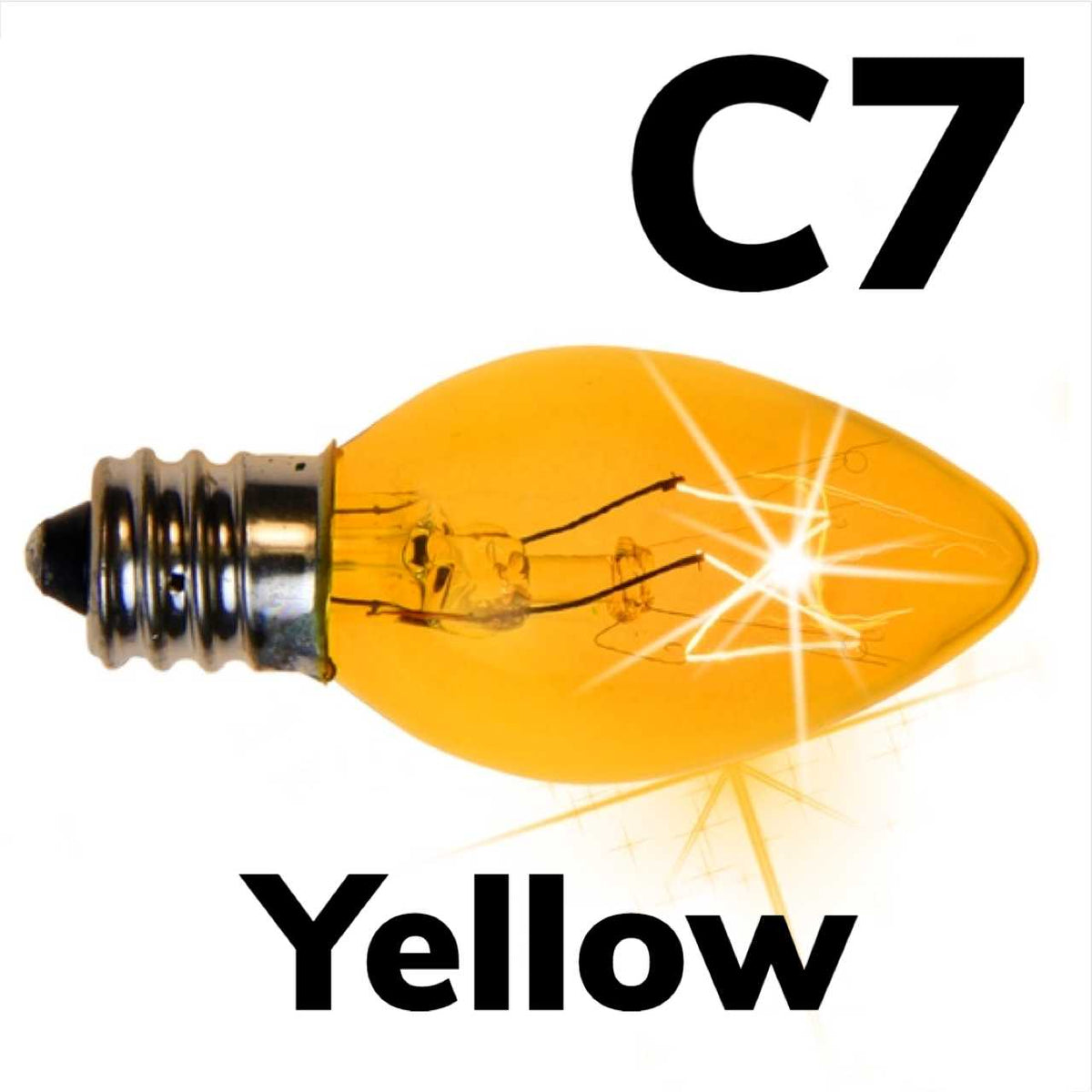 C7 Blinking Light Bulbs