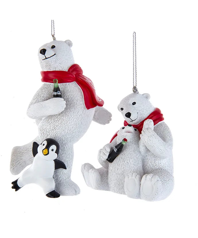 Coca Cola Bear With Penguin, Assorted
