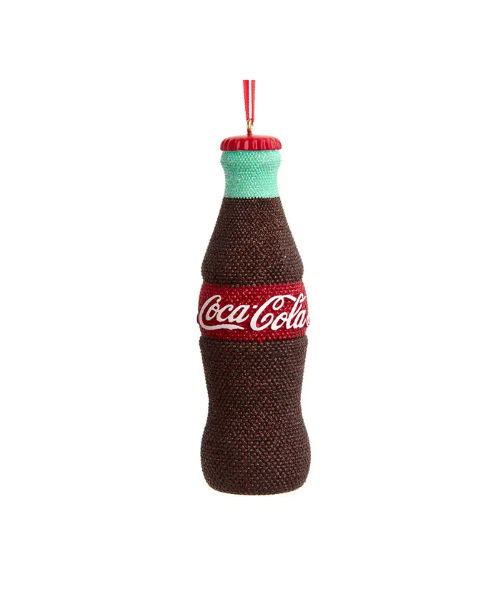 Coca-Cola Beaded Bottle Ornament