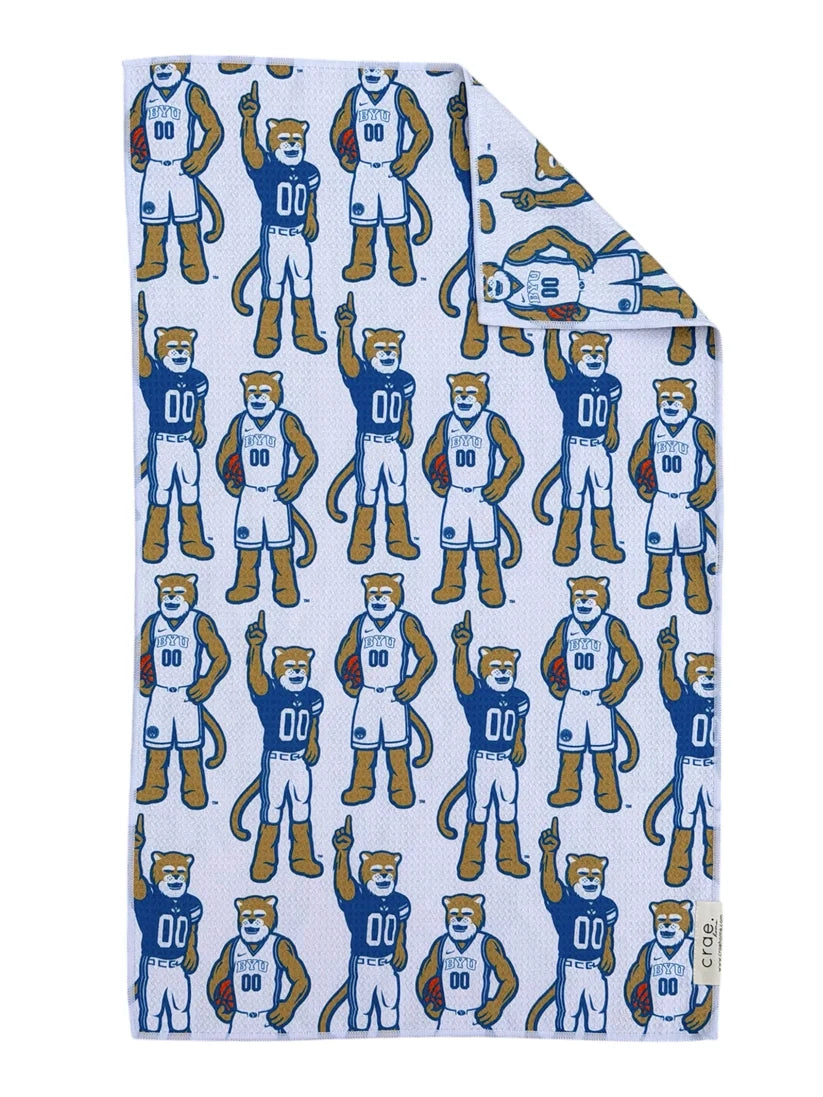 Cougar Tail: Double-Sided Hand Towel