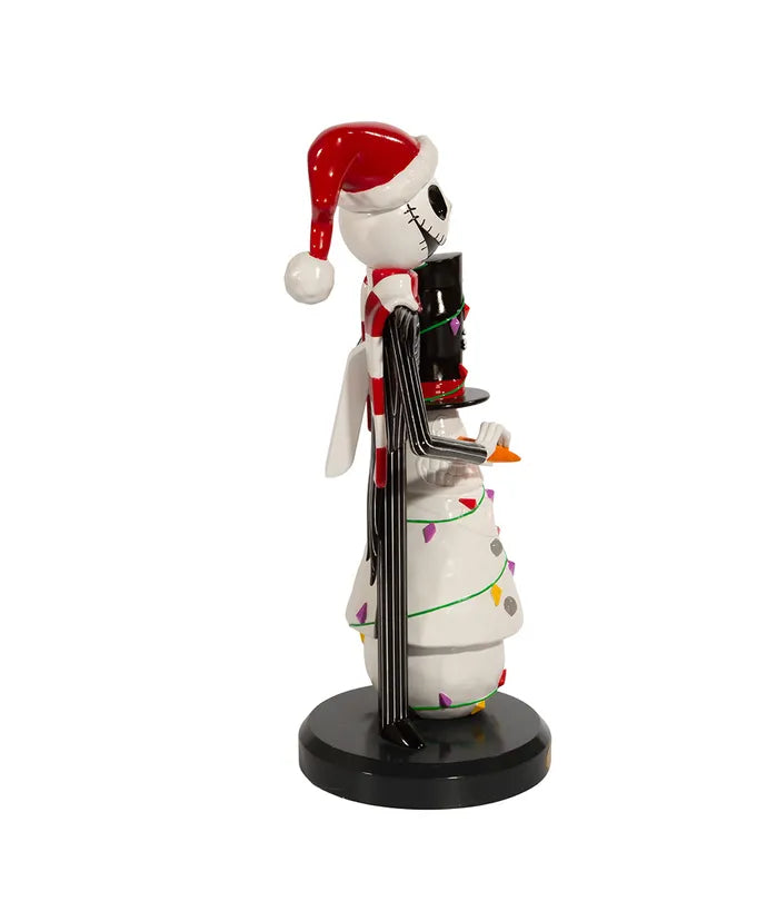 11" Jack with Snowman Nutcracker