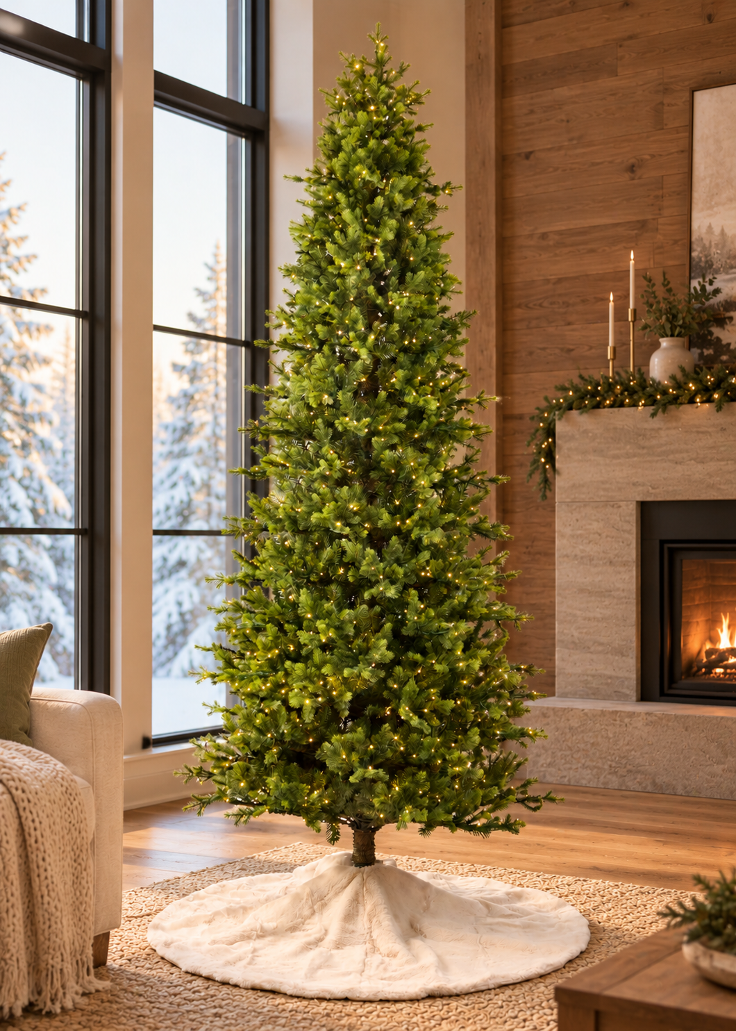 Douglas Fir Slim Christmas Tree
