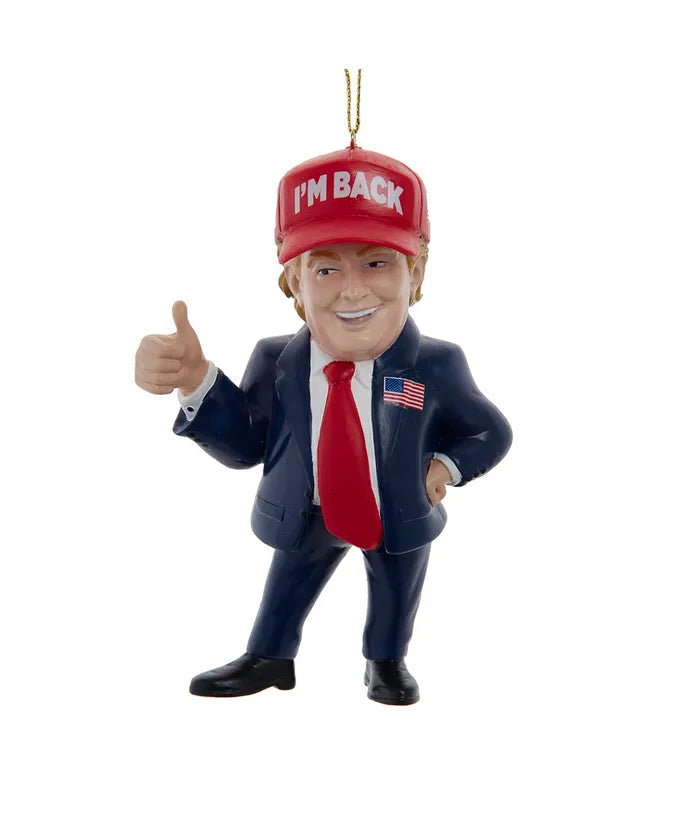 Trump "I'm Back" Ornament