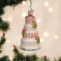 Elegant Wedding Cake - Old World Christmas Ornament