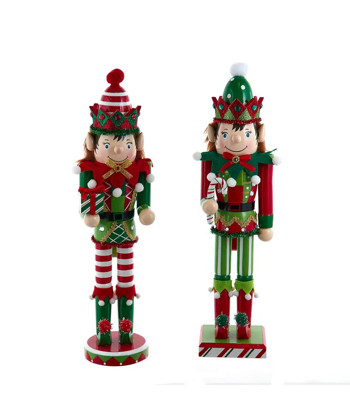 15" Elf Nutcrackers, Assorted