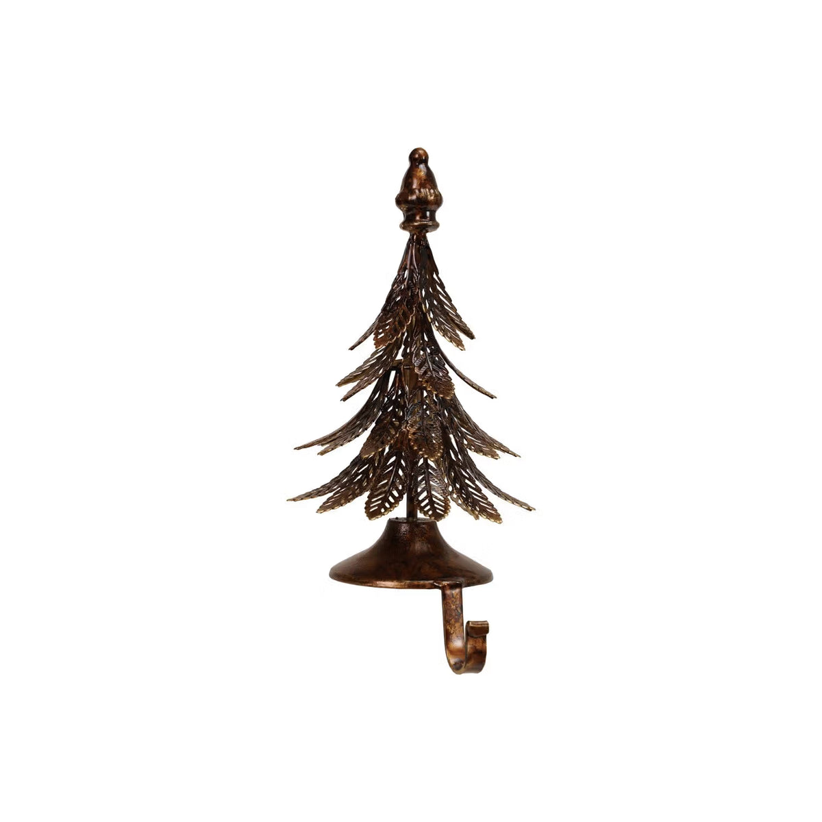 Stocking Holder Tree Bronze