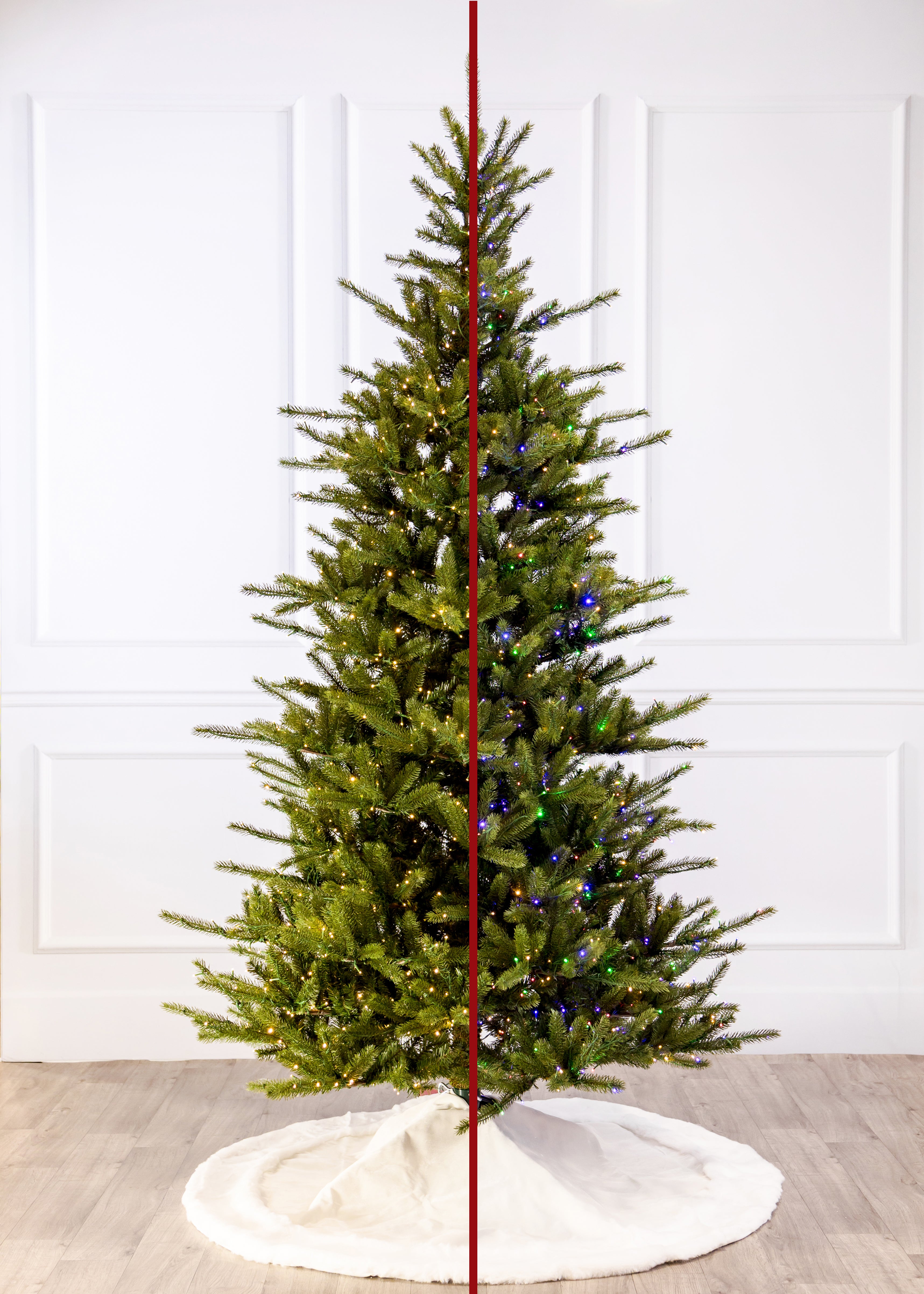 Grand Spruce Slender Color-Change Christmas Tree with LED - Thumbnail 5