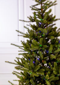 Grand Spruce Slender Color-Change Christmas Tree with 3m LED