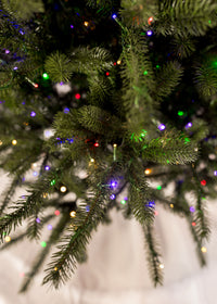 Grand Spruce Slender Color-Change Christmas Tree with 3m LED