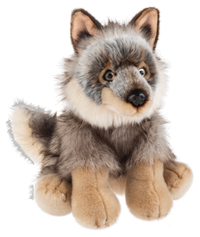 12" Heritage Grey Wolf Stuffed