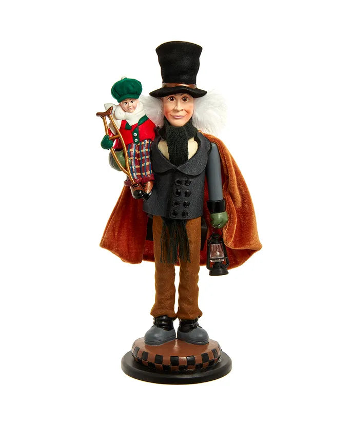 15" Hollywood Nutcrackers Bob Cratchit & Tiny Tim