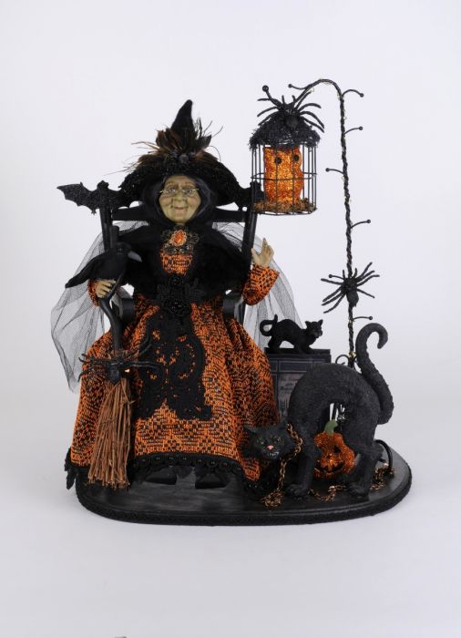 Lighted Spooky Witch