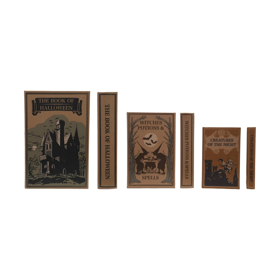 Halloween Themed Book Storage Boxes