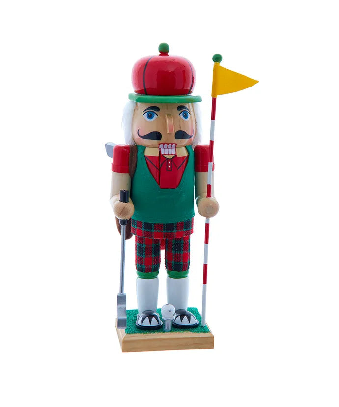 12" Golf Nutcracker