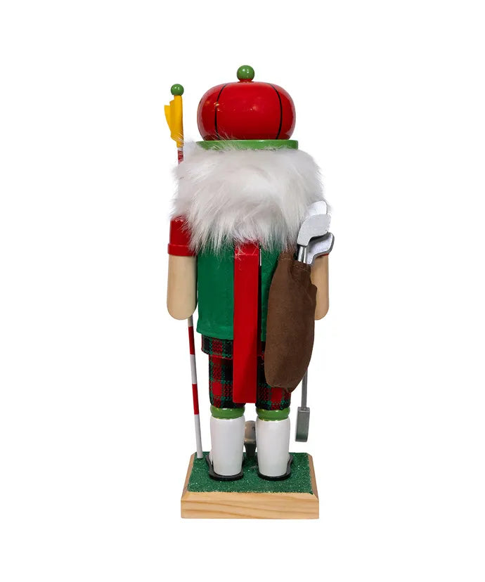 12" Golf Nutcracker