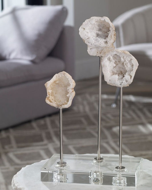 Cyrene Natural Geode Sculpture (CLR)