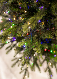 King Pine (Pencil) with 3mm LED Color Changing Christmas Tree