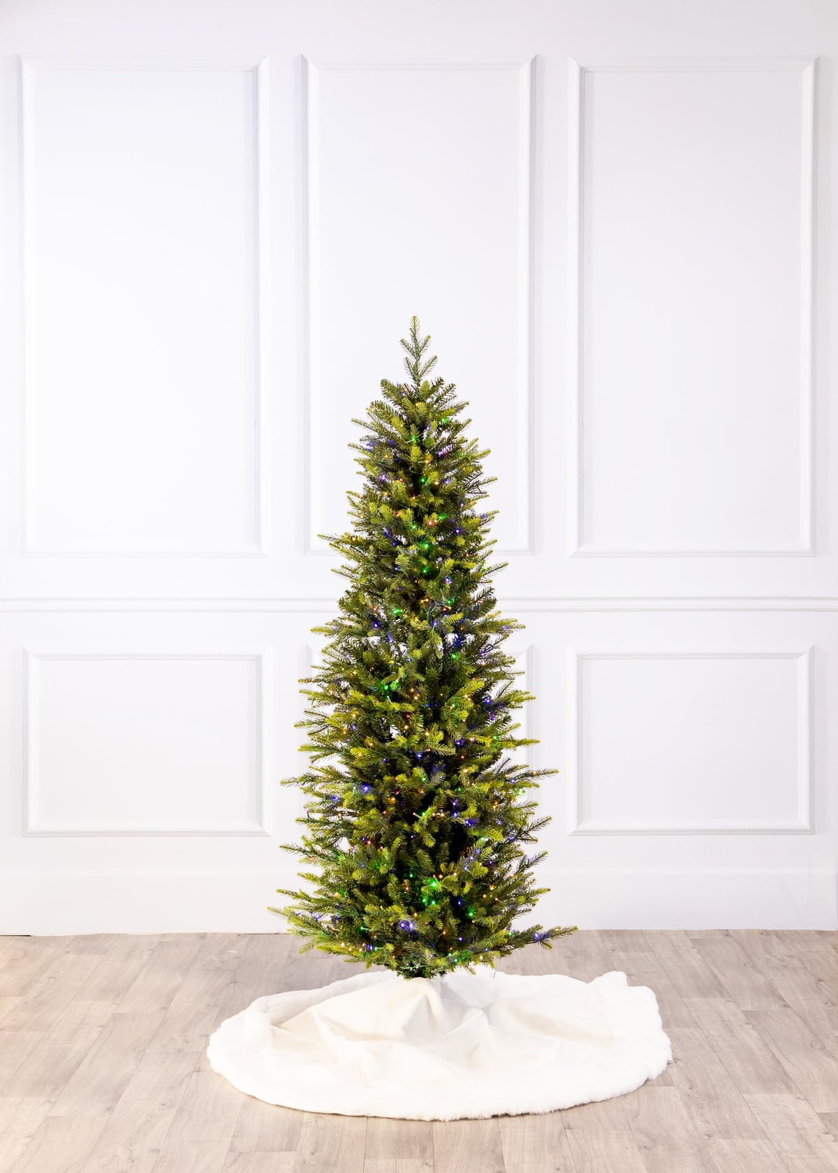 King Pine (Pencil) with 3mm LED Color Changing Christmas Tree