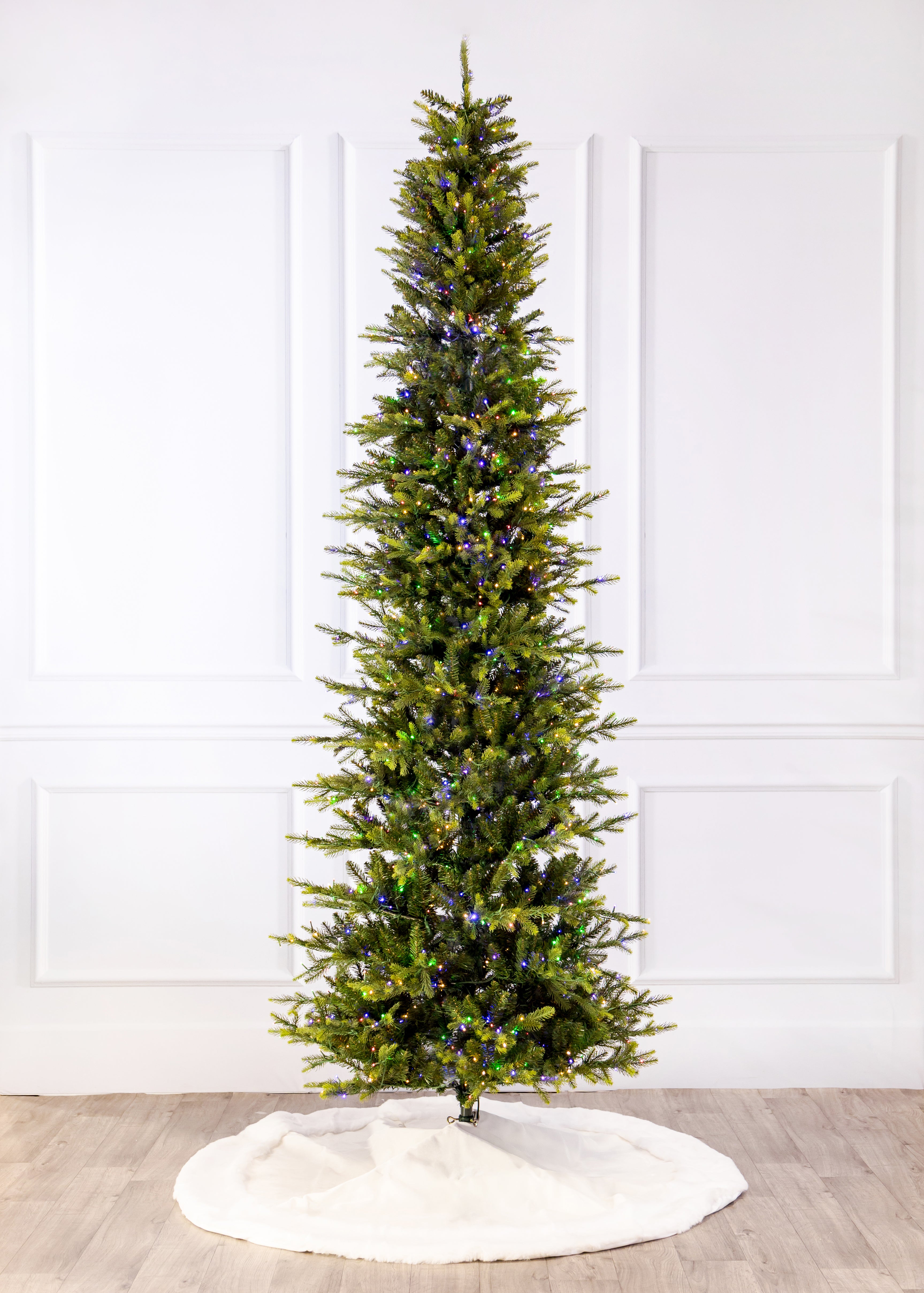 King Pine (Pencil) with 3mm LED Color Changing Christmas Tree