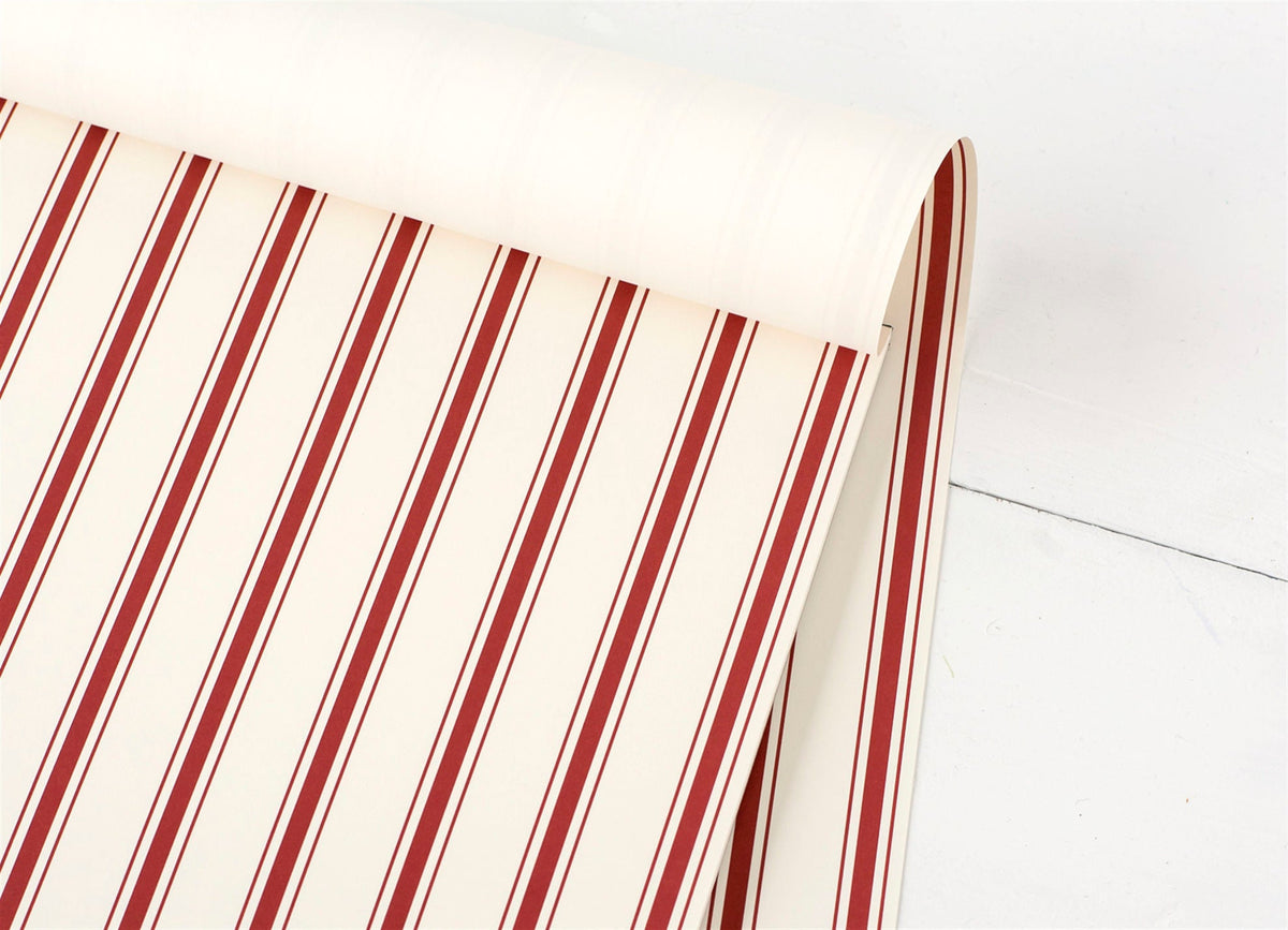 Red Ribbon Stripe Placemat