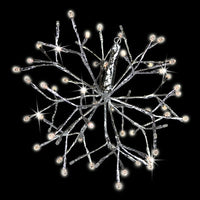 12" Twinkle 64 Lights Shimmering Sphere