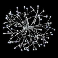 16" Twinkle 96 Lights Shimmering Sphere