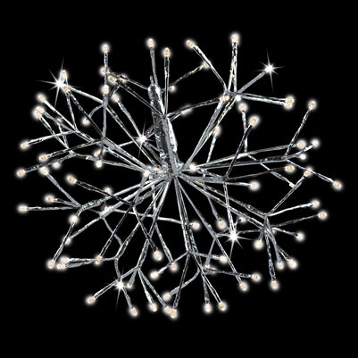 16" Twinkle 96 Lights Shimmering Sphere