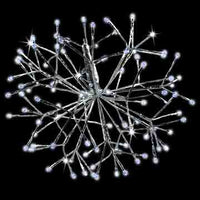 20" Twinkle 128 Lights Shimmering Sphere