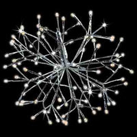 20" Twinkle 128 Lights Shimmering Sphere