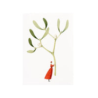 Holly & Mistletoe Greeting Cards