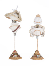 Male  & Female Skeleton Bust  Set of 2 - Katherine's Collection