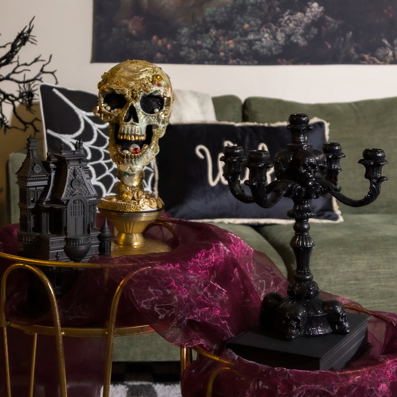 Treacherous Treasure Tall Skull - Katherine Collection