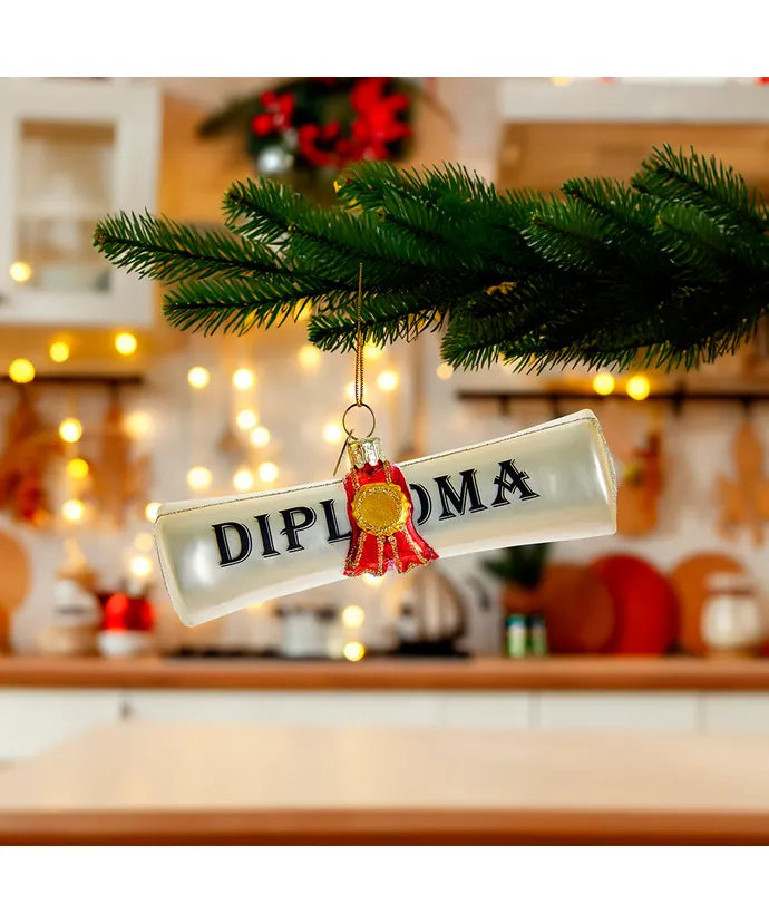 Noble Gem Diploma Ornament