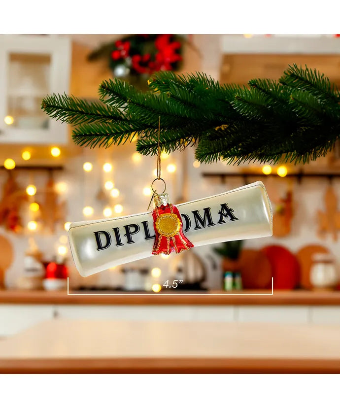 Noble Gem Diploma Ornament