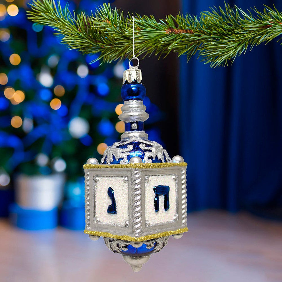 Noble Gems Dreidel Ornament