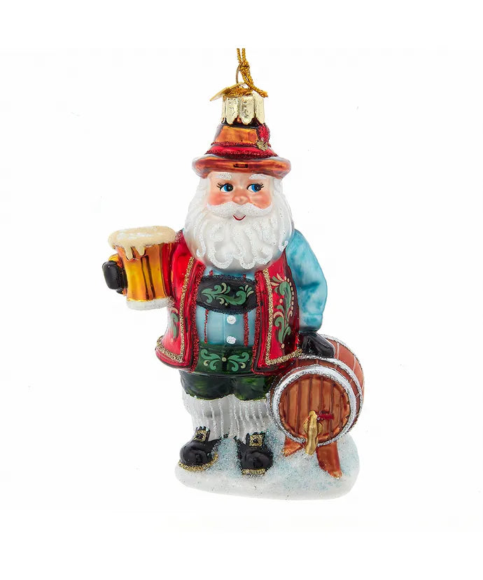 5" Beer Noble Gem German Santa