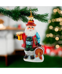 5" Beer Noble Gem German Santa