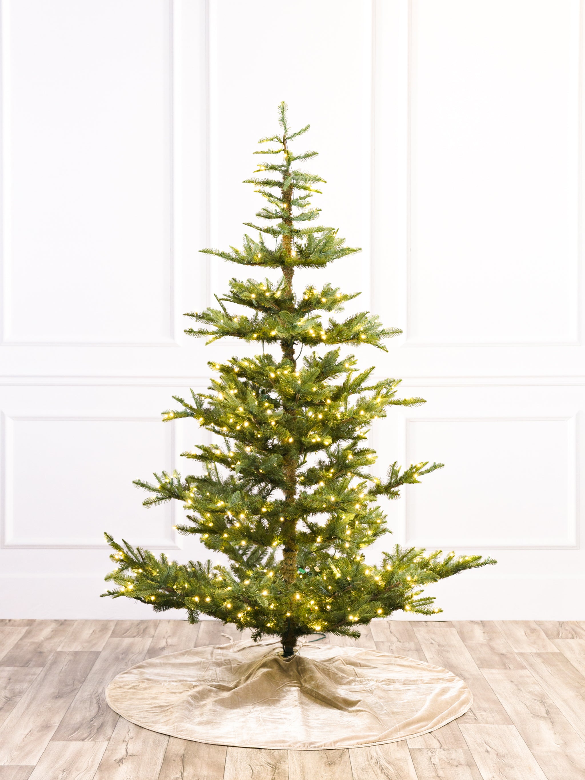 Modern Display Noble Layered Christmas Tree
