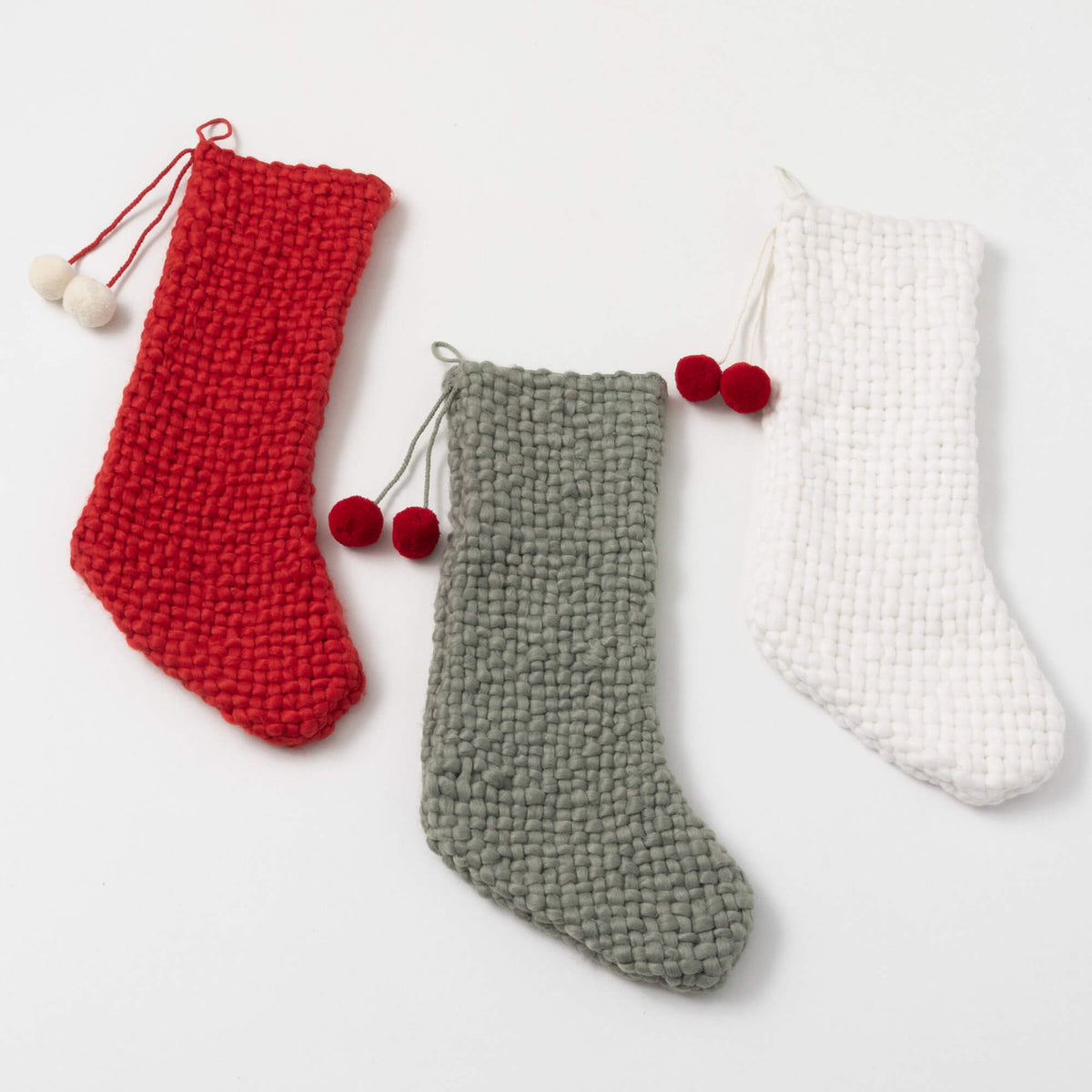 Knit Christmas Stocking, Assorted