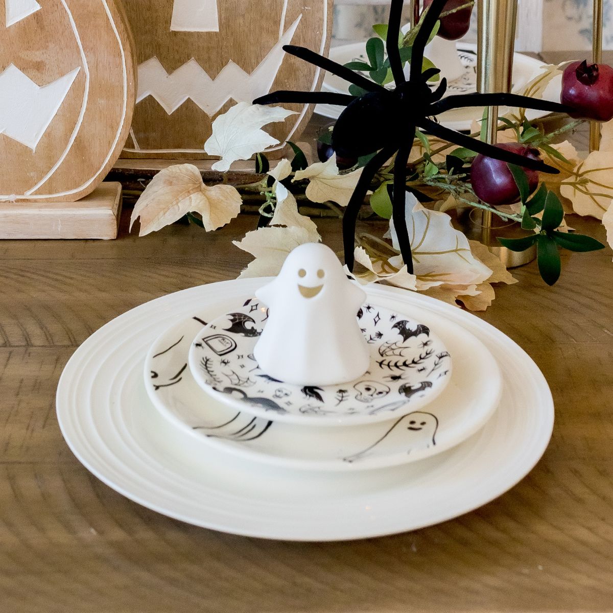 Ceramic LED Glowing Ghost - Thumbnail 2