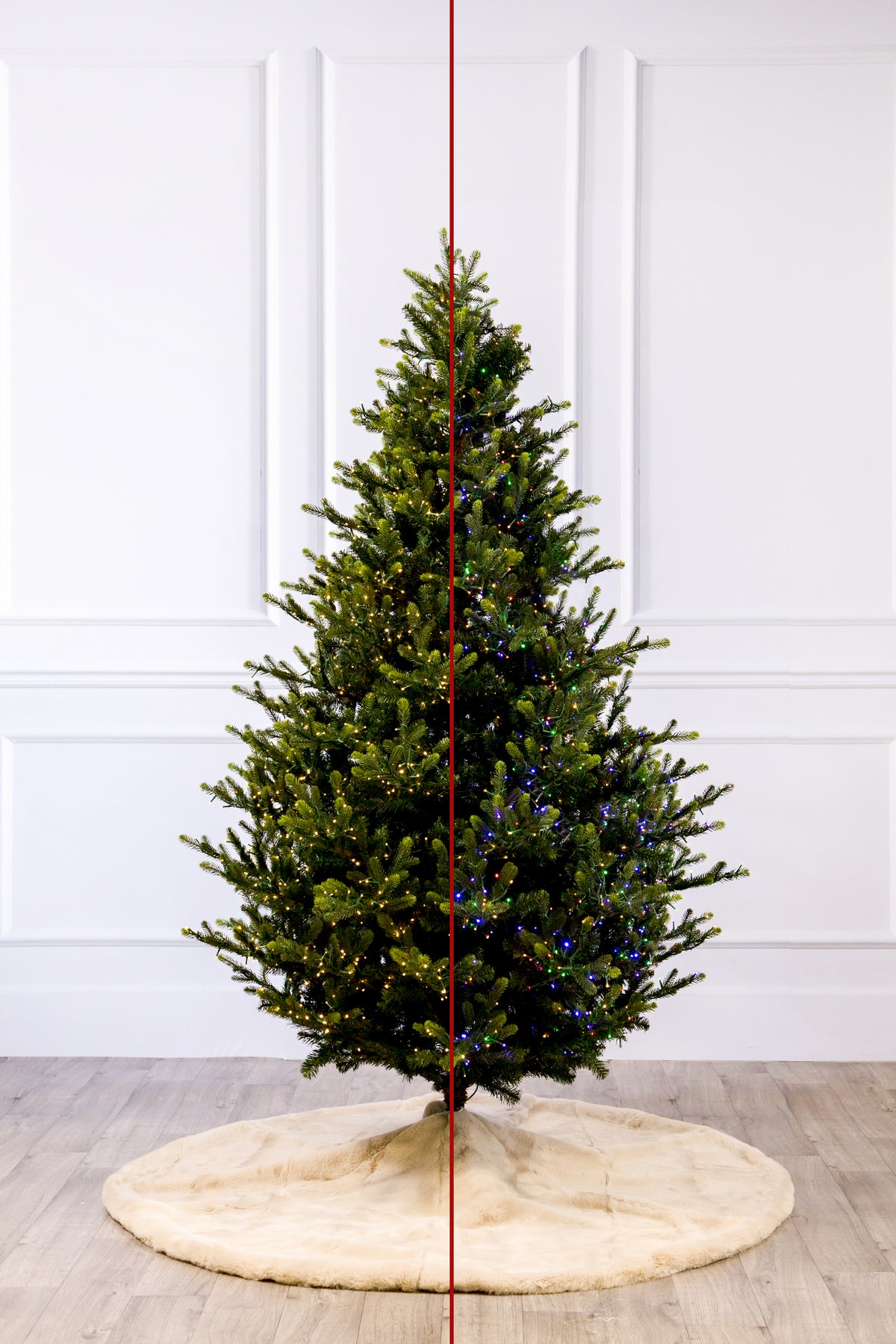 Swiss Mountain Spruce Christmas Tree with 3mm LED Color Change