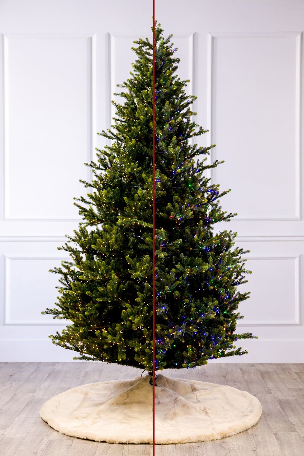 Swiss Mountain Spruce Christmas Tree with 3mm LED Color Change