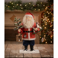 Santa Vintage with Toy Horse, Bethany Lowe